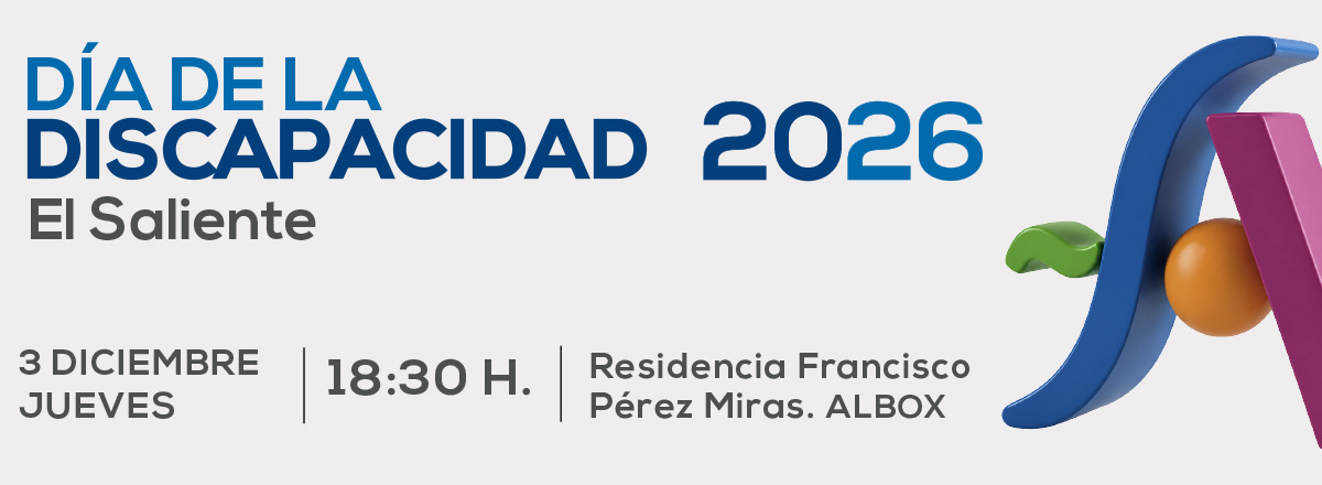 El Saliente: Día de la Discapacidad 2026. 3 de diciembre de 2026
