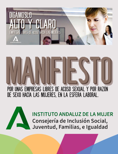 Descargar PDF: Manifiesto por unas empresas libres de acoso sexual y por razón de sexo hacia las mujeres en la esfera laboral. El Saliente
