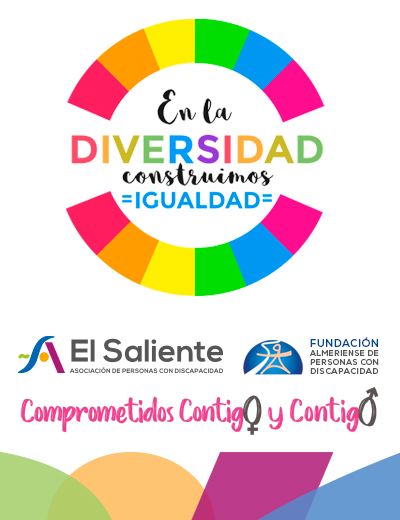 Descargar PDF: el Manifiesto LGTBI+. Asociación de Personas con Discapacidad El Saliente y la Fundación Almeriense de Personas con Discapacidad