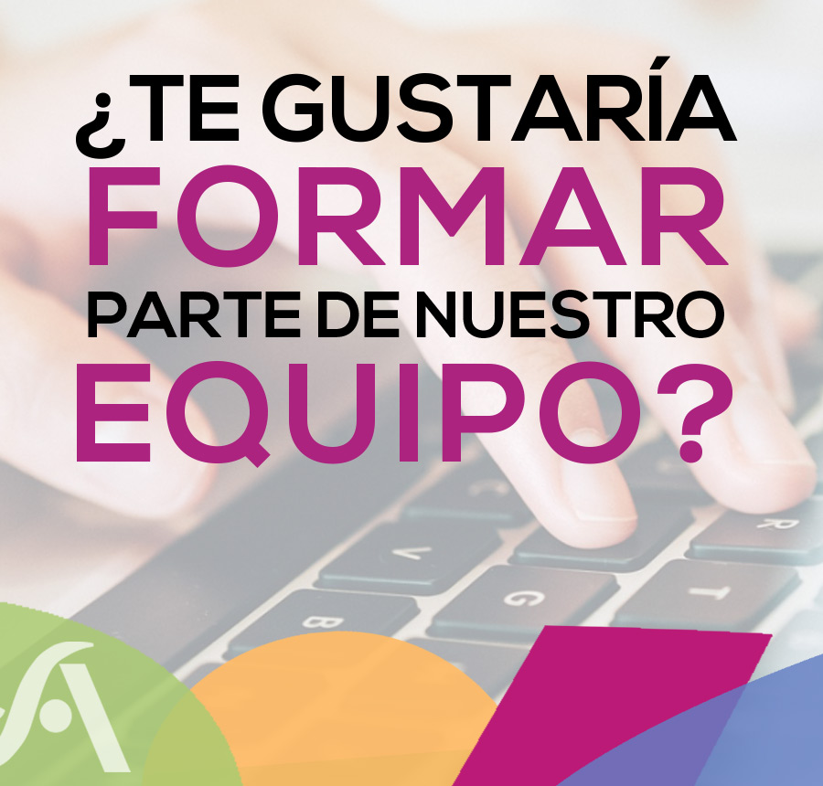 Noticia: ¿Buscas empleo?¿Te gustaría formar parte de NUESTRO EQUIPO?