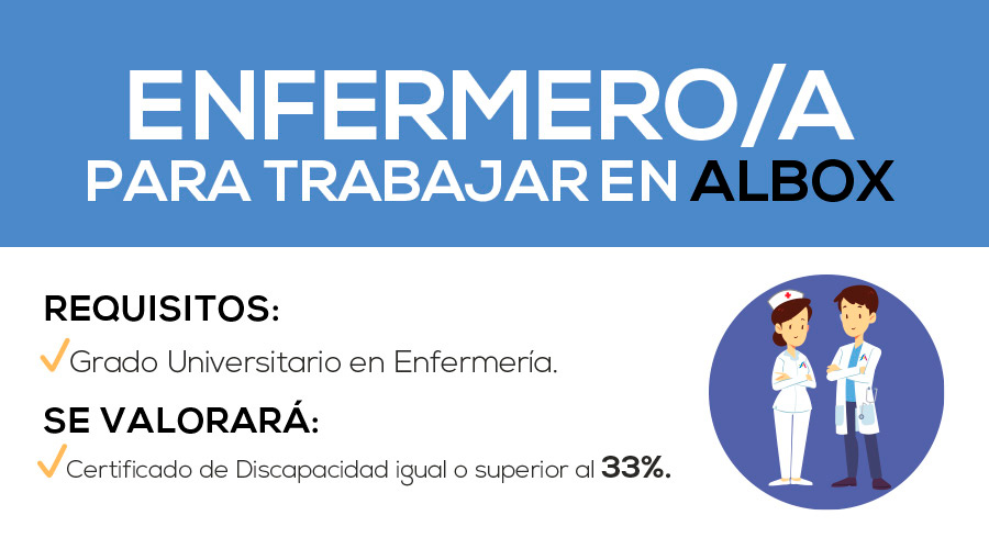 Oferta de Empleo de Enferemería en Albox. El Saliente