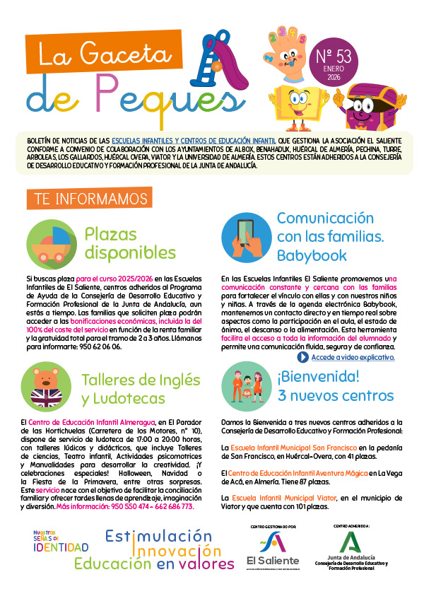 La Gaceta de los Peques. Número 53, enero de 2026