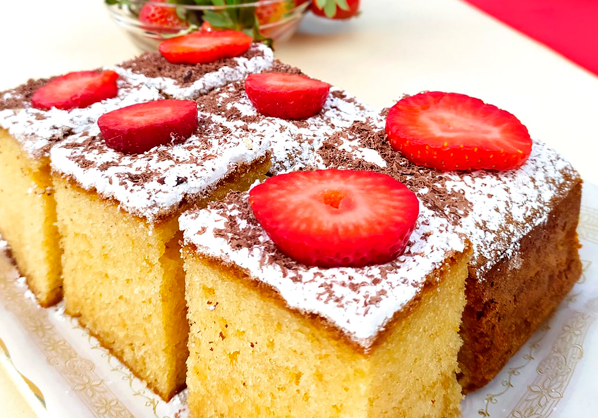 Repostería Casera: Bizcocho. Catering El Saliente