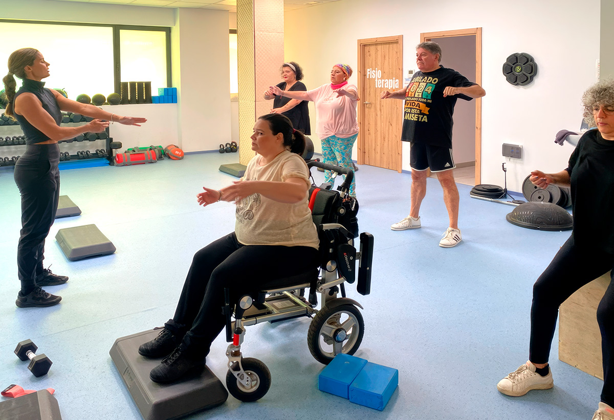 Programa ACTÍVATE +55. Centro de Entrenamiento El Saliente. Vega de Acá, Almería