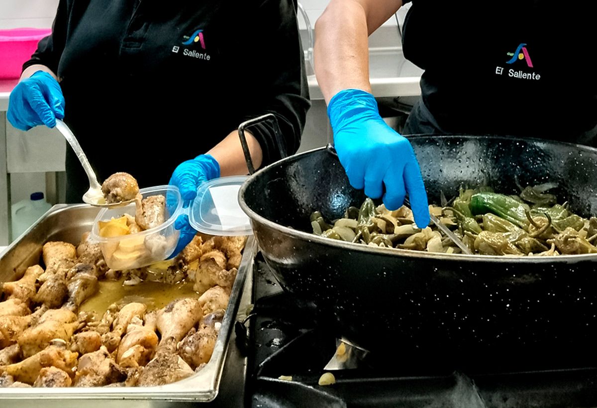 Menus Diarios para llevar y a domicilio. Catering El Saliente