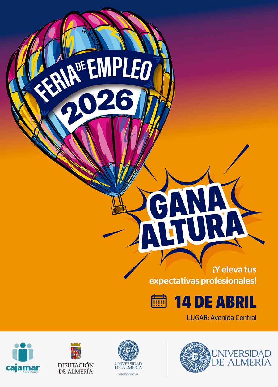 Feria de Empleo 2026. Universidad de Almería. 14 de abril de 2026
