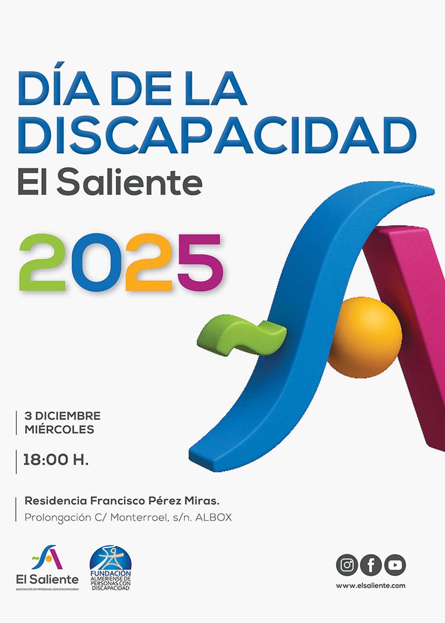 El Saliente actividades: Día de la Discapacidad El Saliente 2025. 3 de diciembre de 2025
