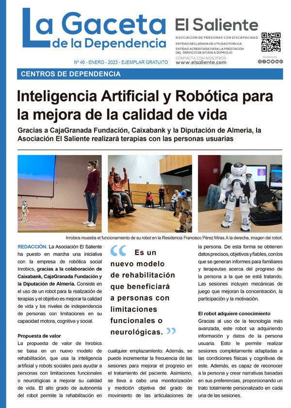 La Gaceta de la Dependencia. Número 46, enero 2023