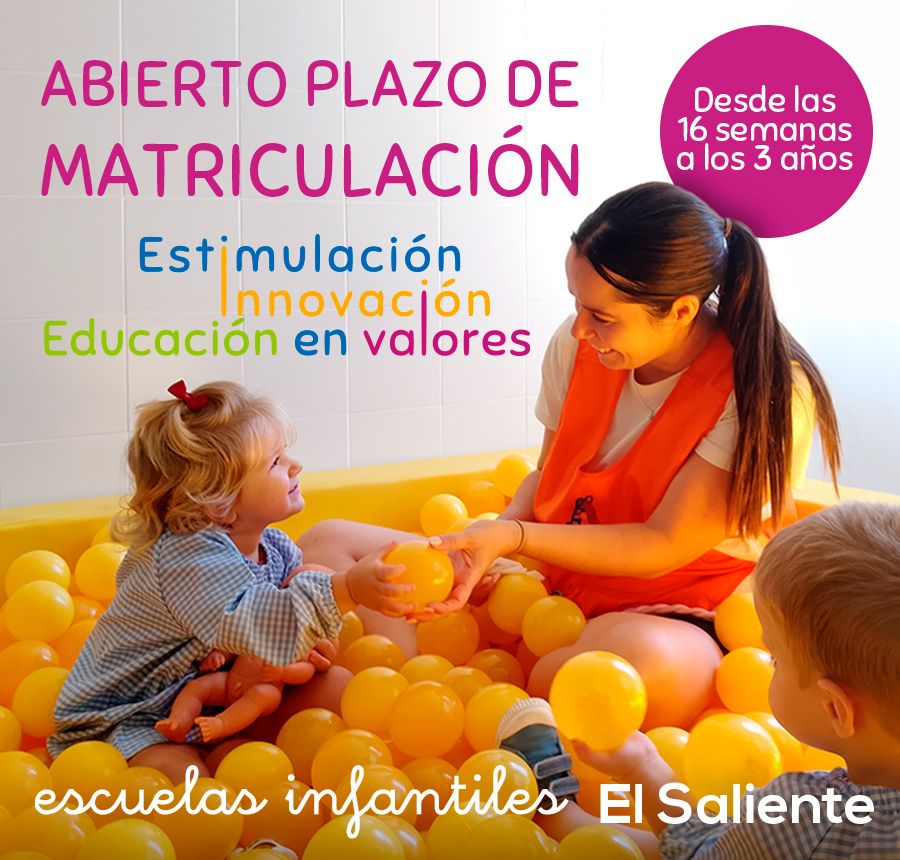 Noticia: Escuelas infantiles El Saliente abren su plazo de matrícula con un modelo educativo innovador para crecer jugando