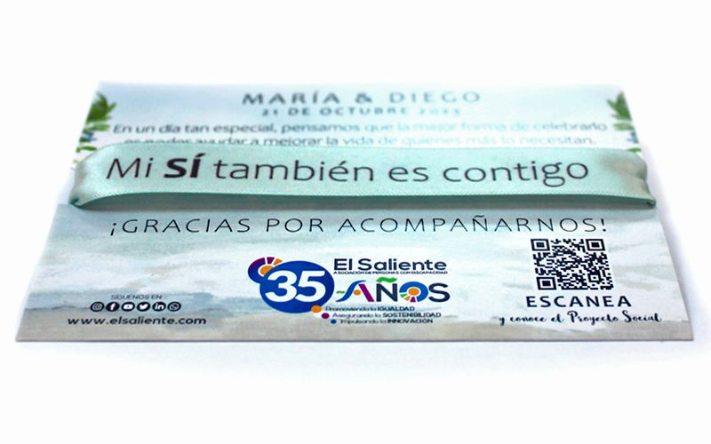 El Saliente: Regalo Solidario Pulseras