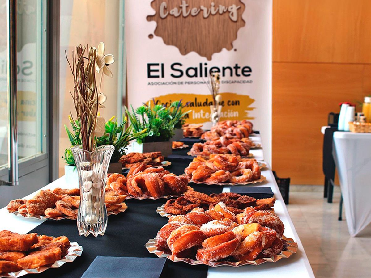 Repostería de Semana Santa. Foto1. Catering El Saliente