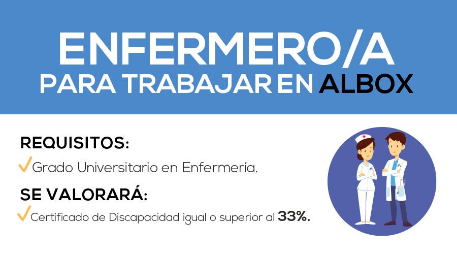 Oferta de Empleo de Enferemería en Albox. El Saliente
