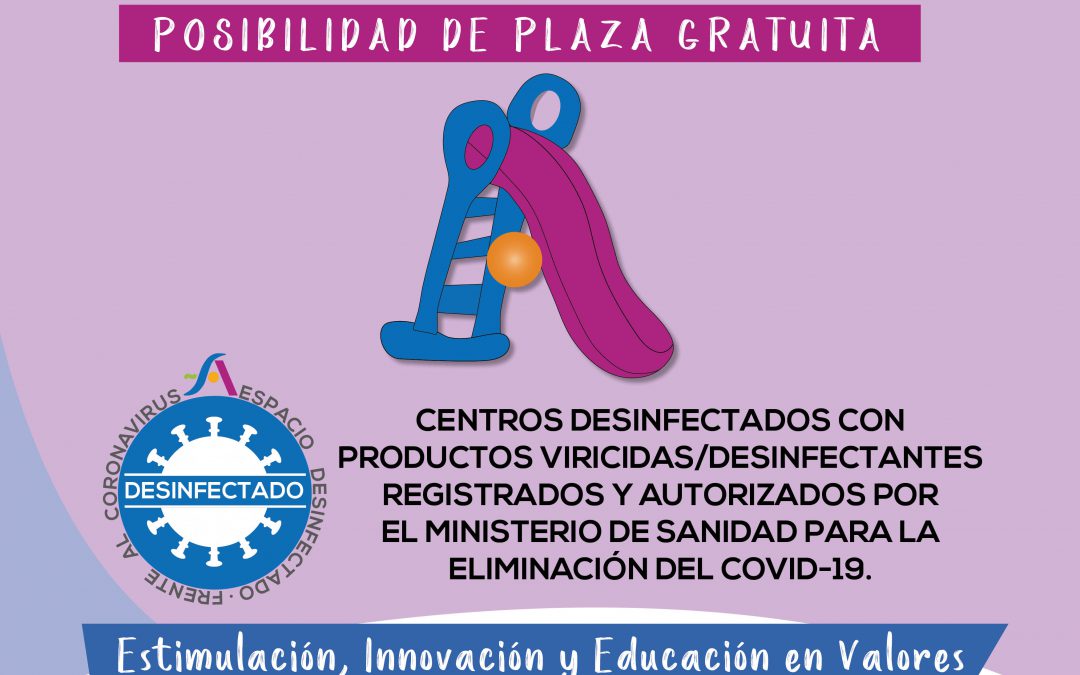 Abierto nuevo plazo de matriculación en las Escuelas Infantiles Bilingües El Saliente para niños y niñas de 0 a 3 años