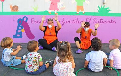 Las 17 Escuelas Infantiles Bilingües El Saliente inician el curso con un Plan anti COVID-19 y refuerzo de limpieza y desinfección