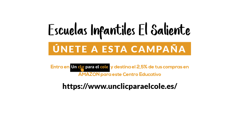 Participa en la Campaña “Un clic para el cole”