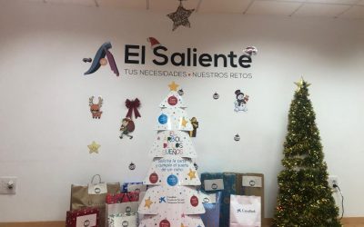 El Saliente y Caixabank hacen realidad los deseos de los más pequeños con “El árbol de los sueños”