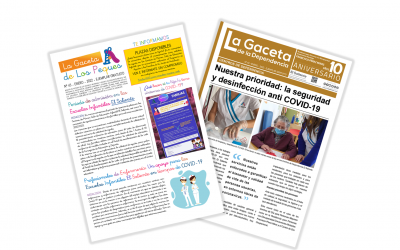 Nº 44 de La Gaceta de la Dependencia y nº 45 de La Gaceta de los Peques