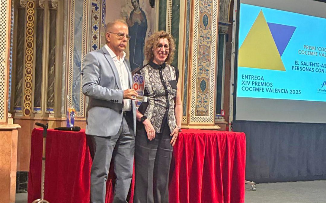 La Asociación El Saliente premiada por su cooperación y ayuda a personas con discapacidad afectadas por la DANA
